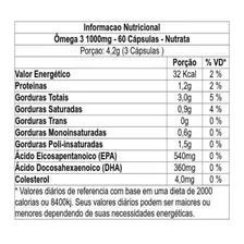 Ômega 3 Odorless 1000mg - 60 Cápsulas - Nutrata Foto mini 2