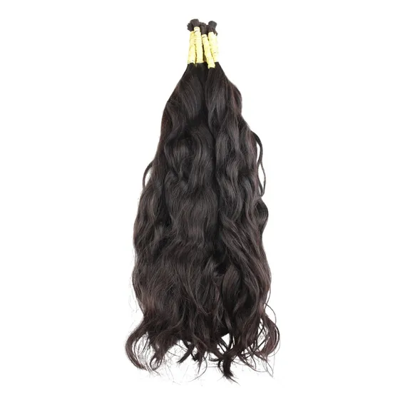 Mega Hair Cabelo Humano Aplique 65cm 100gramas Cor Castanho Foto 1