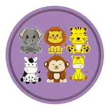 Mega Kit De Cortadores Modulados Animais Do Safari Foto mini 2