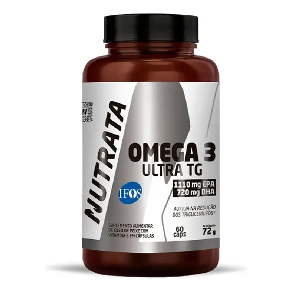 Ômega Ultra TG - Nutrata 60 Cápsulas Foto 1