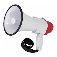 Megafone Portátil Recarregável Com Sirene Musical E Gravador Foto  mini 1