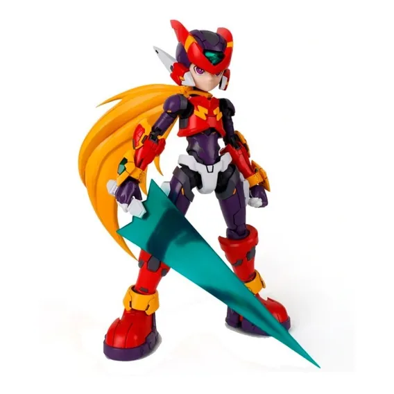 Megaman Zero Capcom 17 Cm Com Led De Montar Eastern Model Foto 1
