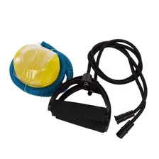Meia Bola Suiça Com Alças E Bomba De Inflar Pilates Yoga Step Yangfit Foto mini 2
