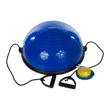 Meia Bola Suiça Com Alças E Bomba De Inflar Pilates Yoga Step Yangfit Foto mini 1