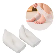 Meia Silicone Palmilha Ortopédica Calcanhar Esporão Branco Foto mini 1