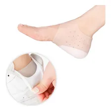 Meia Silicone Palmilha Ortopédica Calcanhar Esporão Branco Foto mini 3
