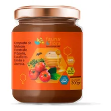 Mel Com Própolis, Eucalipto, Limão E Acerola 300g Foto  mini 1