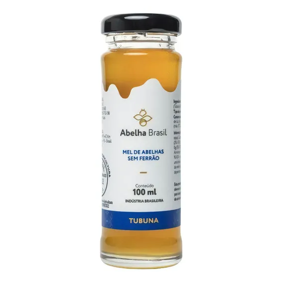 Mel De Abelha Sem Ferrão - Tubuna 100ml Foto 1