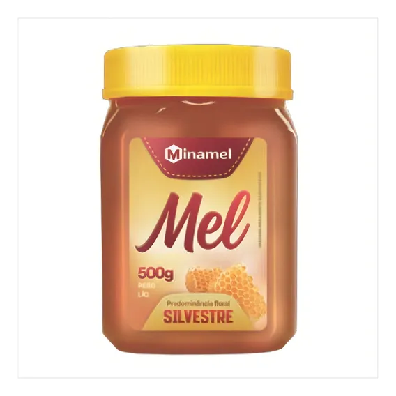 Mel Florada Silvestre Minamel Pote 500g Foto 1