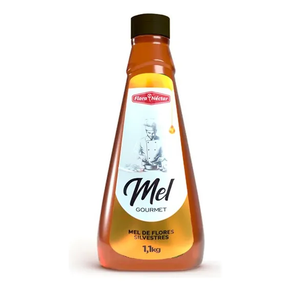 Mel Gourmet De Flores Silvestres 1,1kg - Flora Nectar Foto 1