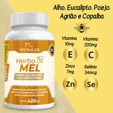 Mel Herbomel Alho Eucalipto Poejo AgriĆ£o CopaĆba 420ml Foto mini 1
