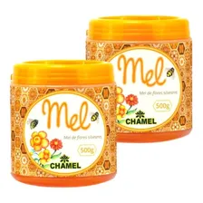 Mel Silvestre 100% Puro 2 Potes Com 500g Chamel Foto  mini 1