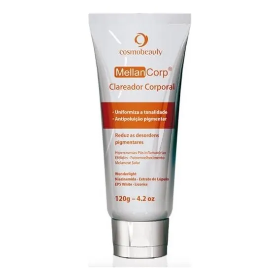 Mellancorp Clareador Corporal 120g Cosmobeauty Foto 1
