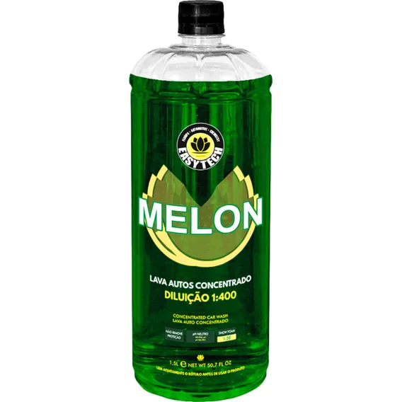 Melon 1,5l Detergente Automotivo Neutro 1:400 Easytech Foto 1