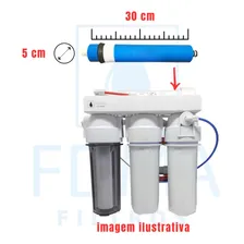 Membrana 100gpd Osmose Reverse 390litros Diarios Ro Foto mini 3