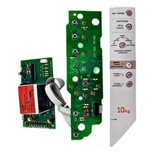 Membrana + Interface + Placa Lavadora Brastemp W10605794 127/220v Foto mini 1