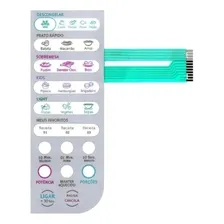 Membrana Painel Controle Compativel Micro-ondas Electrolux - Mef33 Foto  mini 1