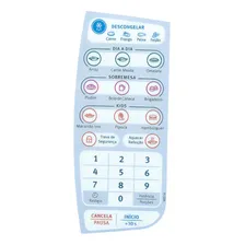 Membrana Painel Microondas Mtd30 Electrolux A07653101 Foto mini  2