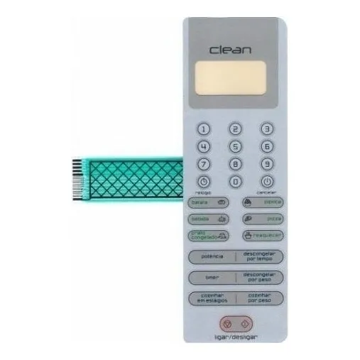 Membrana Painel Teclado Microondas Brastemp Bms18 Al13020 Foto 1