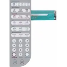 Membrana Painel Teclado Microondas Electrolux Mef41 Al20015 Foto mini 1
