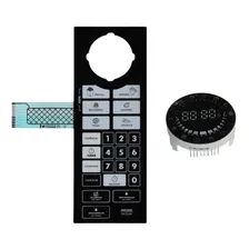 Membrana Pme31 + Display Led Azul Microondas Philco Pme31 Foto  mini 1