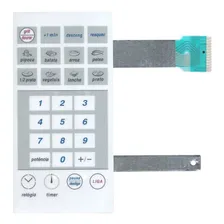 Membrana Teclado Micro-ondas Compatível com Ge Jei1185 Jei 1185 Com Dourar Foto  mini 1
