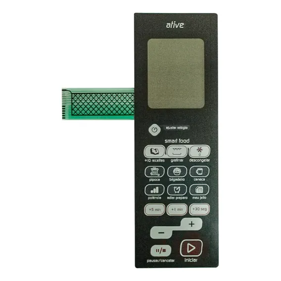 Membrana Teclado Microondas Brastemp Ative Bmj38 Ar/bmj38ar Foto 1