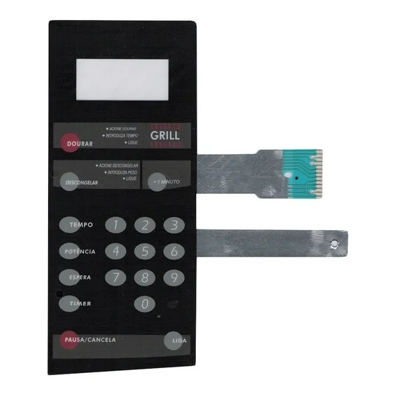Membrana Teclado Microondas Brastemp Bmp28 Bmp 28ejb Grill Foto 1