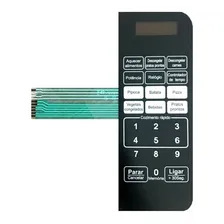 Membrana Teclado Microondas Carrefour Home Hmo 20e Hmo20e Foto mini 1