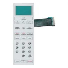 Membrana Teclado Microondas Compatível com Brastemp Bmu27a Bmu 27a Sem Dourar Foto  mini 1