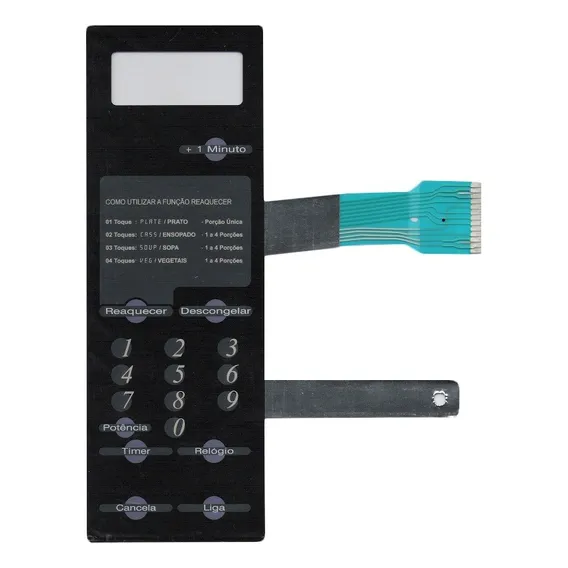 Membrana Teclado Microondas Consul Cmu31 Cmu 31 Mu 31 Foto 1