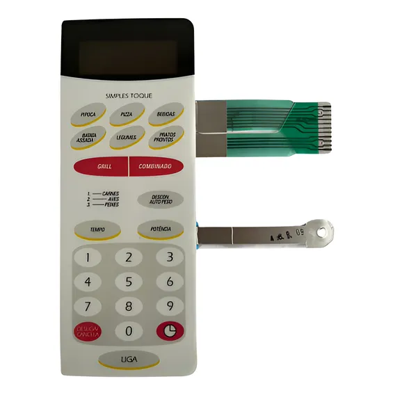 Membrana Teclado Microondas Continental Aw30 C/ Grill Foto 1