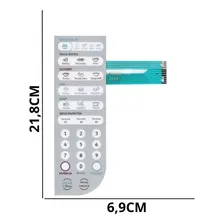 Membrana Teclado Microondas Electrolux Mef41 Mef 41 Foto mini 2