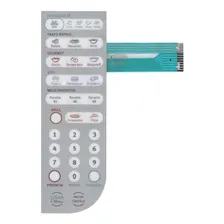 Membrana Teclado Microondas Electrolux Meg41 Meg 41 Foto mini 1