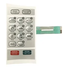 Membrana Teclado Microondas Esmaltec Em19 / Em 19 Foto mini 1