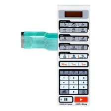 Membrana Teclado Microondas Midea Mtas21 Mtas22 Foto mini 1