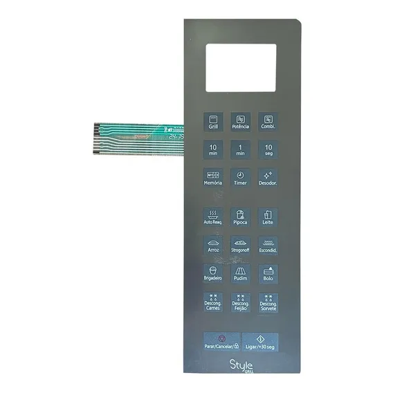 Membrana Teclado Microondas Panasonic Nn Gt 684s Foto 1