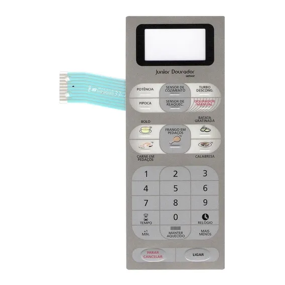Membrana Teclado Microondas Panasonic Nngt 517 Nn Gt 517 Foto 1