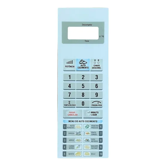 Membrana Teclado Microondas Panasonic Nns 45 Nn S 45 Foto 1