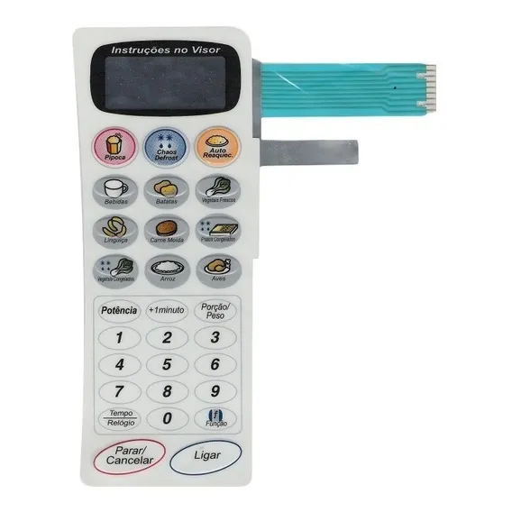Membrana Teclado Microondas Panasonic Nns 69 Nn S 69 Foto 1