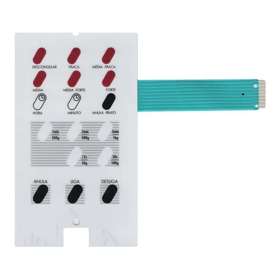 Membrana Teclado Microondas Prosd贸cimo Tb 3700 Tb3700 Foto 1