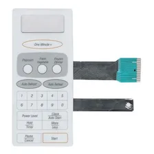 Membrana Teclado Microondas Samsung Mw 4552 / Mw 4553g Foto  mini 1