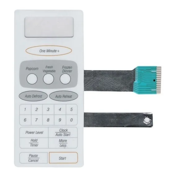 Membrana Teclado Microondas Samsung Mw 4552 / Mw 4553g Foto 1