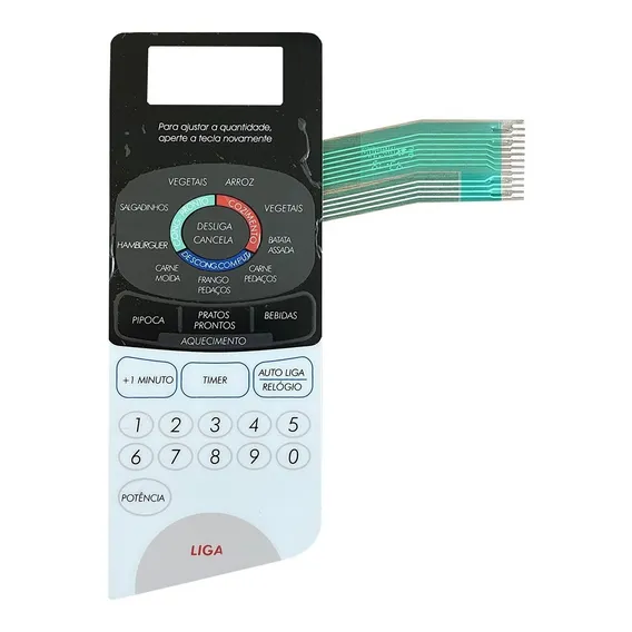 Membrana Teclado Microondas Sharp Rb3s16 / Rb 3 S 16 Foto 1
