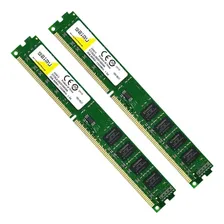 Memória Ddr3 4gb (2x2gb) 1333mhz / 1066mhz Para Lga 775 Foto  mini 1