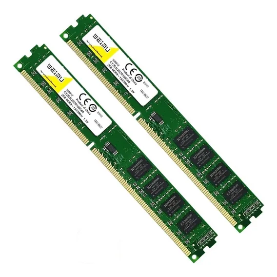 Memória Ddr3 4gb (2x2gb) 1333mhz / 1066mhz Para Lga 775 Foto 1