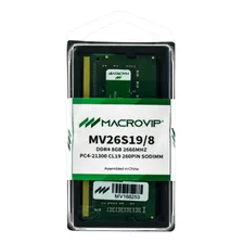 Memória Ddr4 8gb, 2666mhz, Macrovip - Notebook Foto mini  2