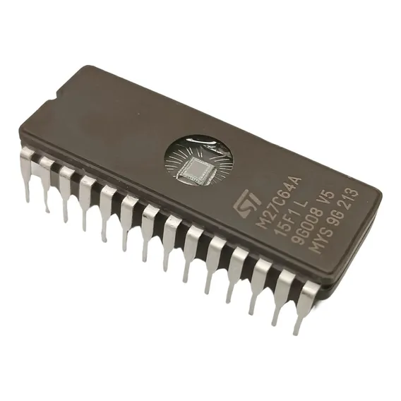 Memoria Eprom M27c64a-15f1 Com Janela Foto 1