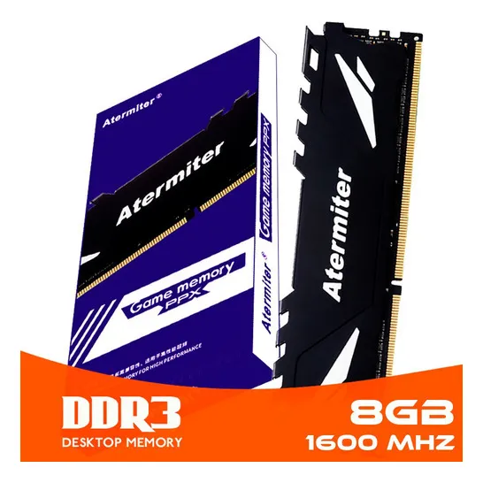 Memória Gamer Atermiter Ddr3 8gb 1600mhz Amd Intel Foto 1