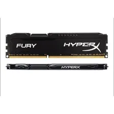 Mem贸ria Hyperx Fury 4gb Cl9 1333mhz Ddr3 Preto Hx313c9fb/4 Foto mini 2
